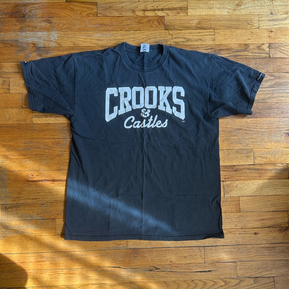 Crooks & Castles Black Tee